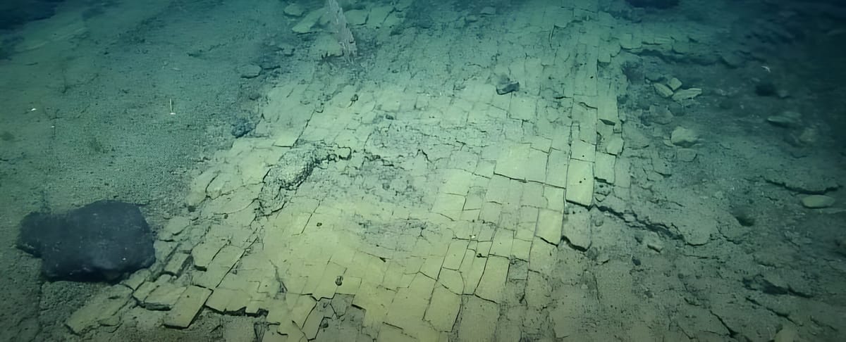 The Yellow Brick Road as captured by the E/V Nautilus